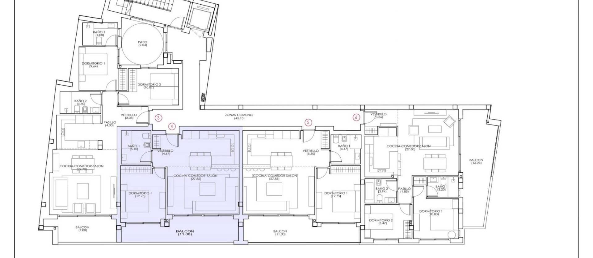 Nieuwbouw projecten - Appartment - Torrevieja - Playa del Cura