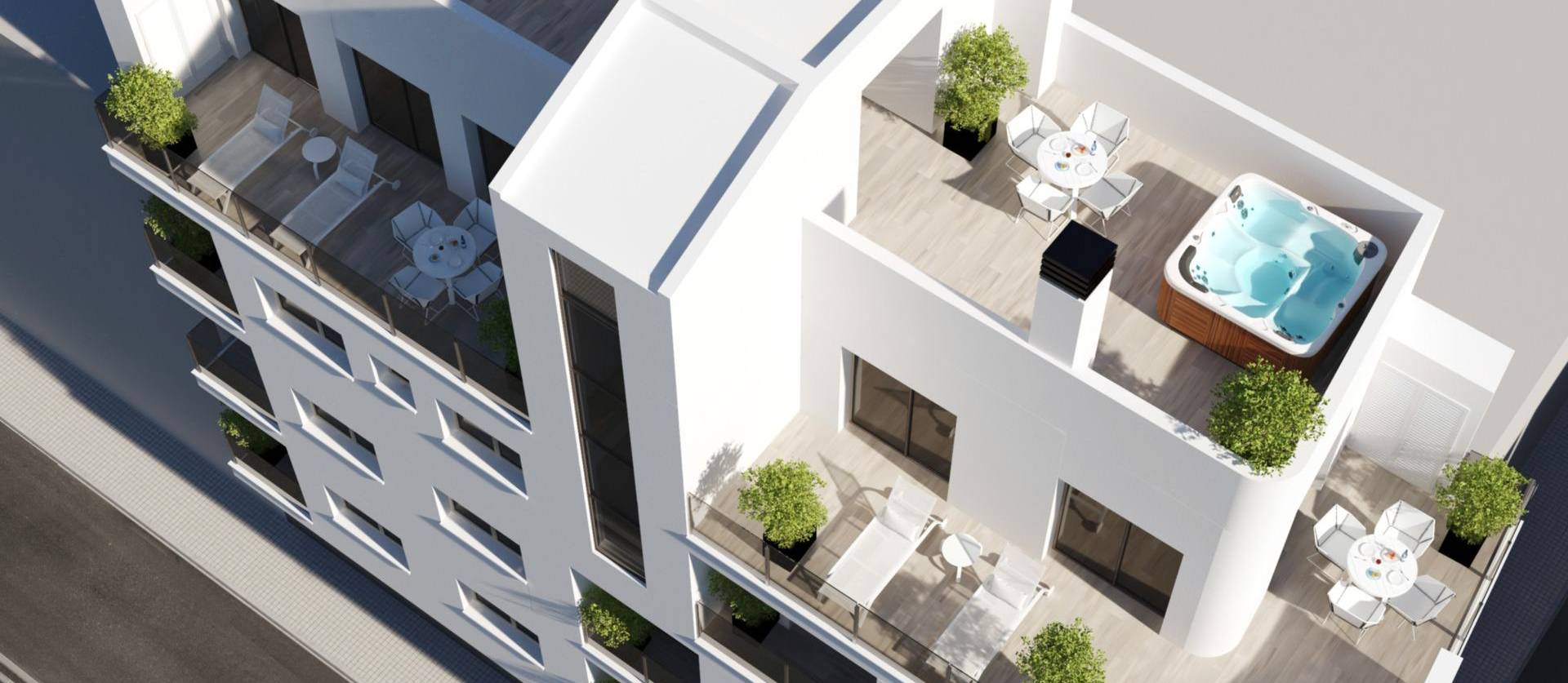 Nieuwbouw projecten - Appartment - Torrevieja - Center