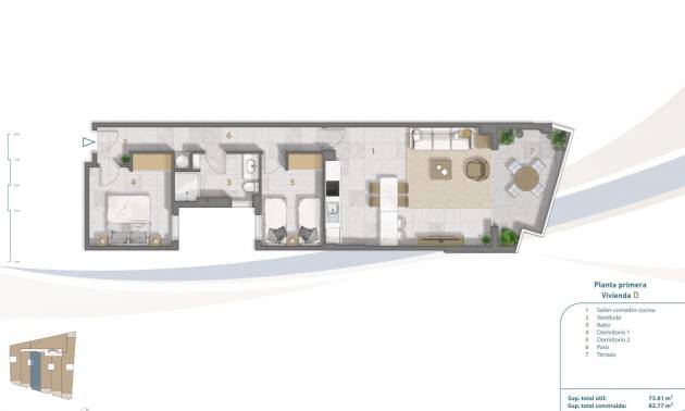 Nieuwbouw projecten - Appartment - San Pedro del Pinatar - Villananitos