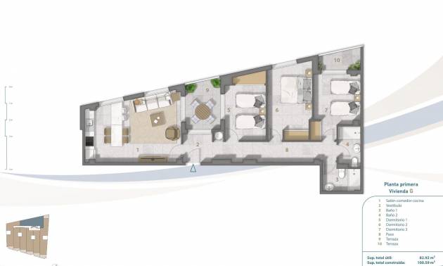 Nieuwbouw projecten - Appartment - San Pedro del Pinatar - Villananitos