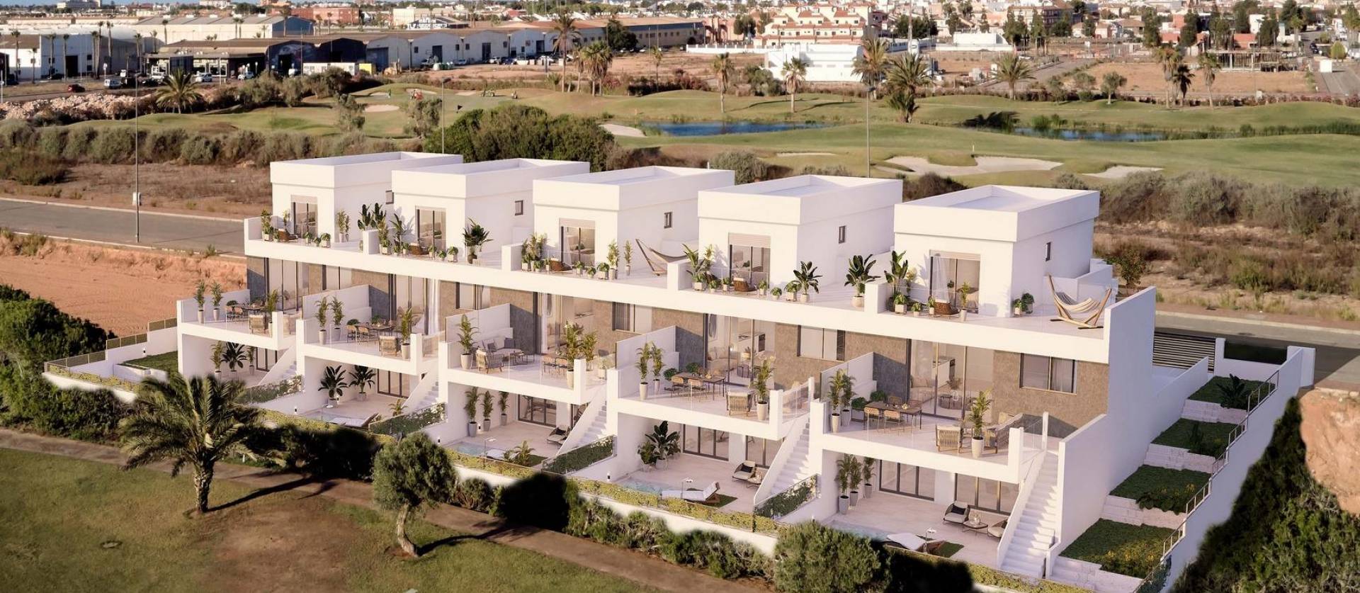 New Build - Townhouse - Los Alcázares - Serena Golf