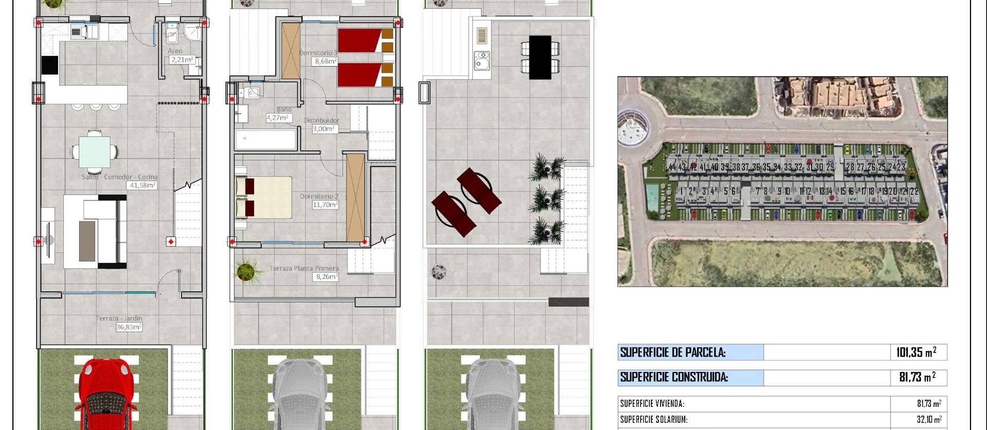 New Build - Townhouse - Cox - Sin Zona