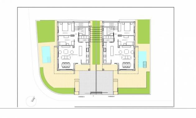 Nieuwbouw projecten - Villa - Daya Nueva - Pueblo