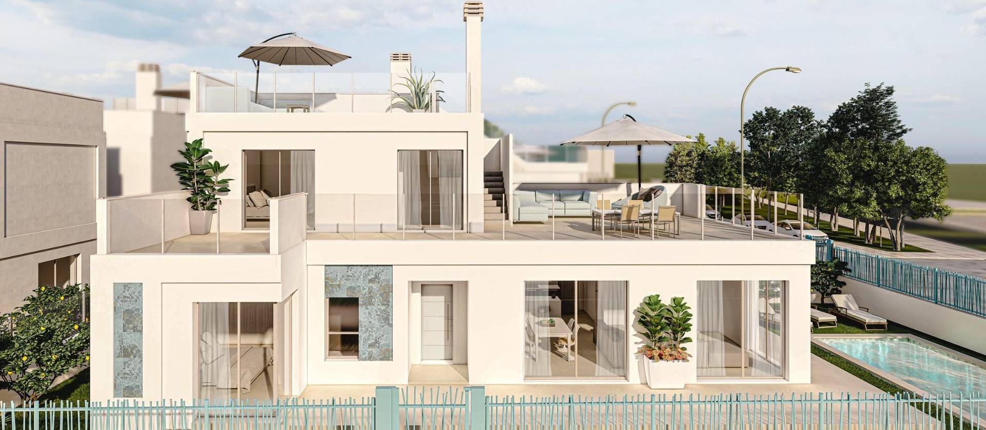 Nieuwbouw projecten - Villa - Los Alcázares - Serena Golf