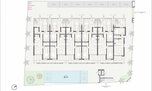 Nueva construcción  - Bungalow - Pilar de la Horadada - Zona Pueblo