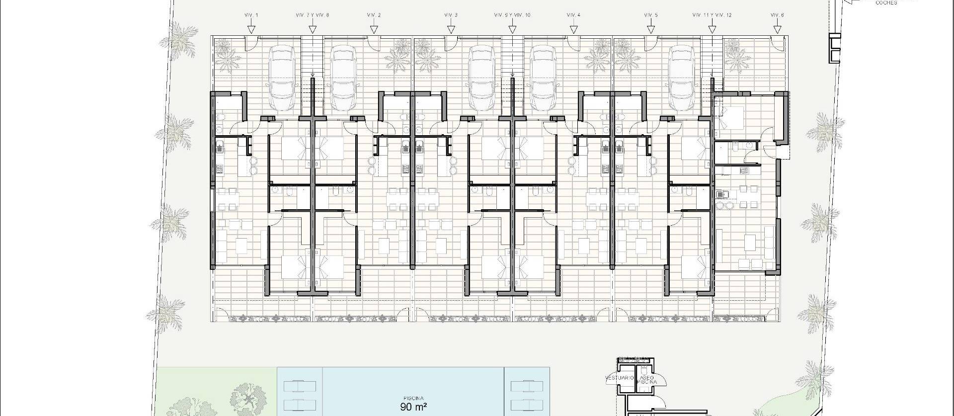 Nueva construcción  - Bungalow - Pilar de la Horadada - Zona Pueblo