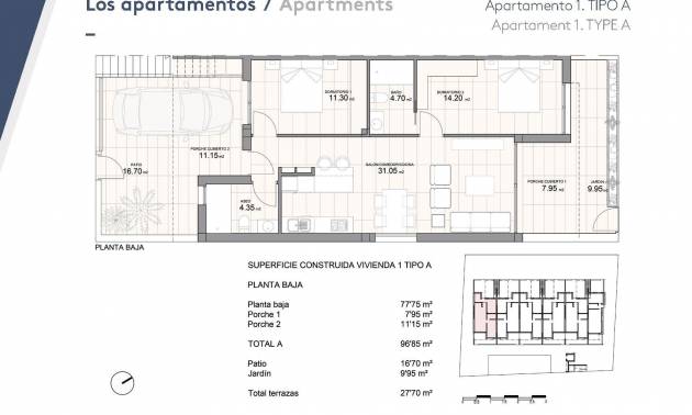 Nieuwbouw projecten - Bungalow - Pilar de la Horadada - Zona Pueblo