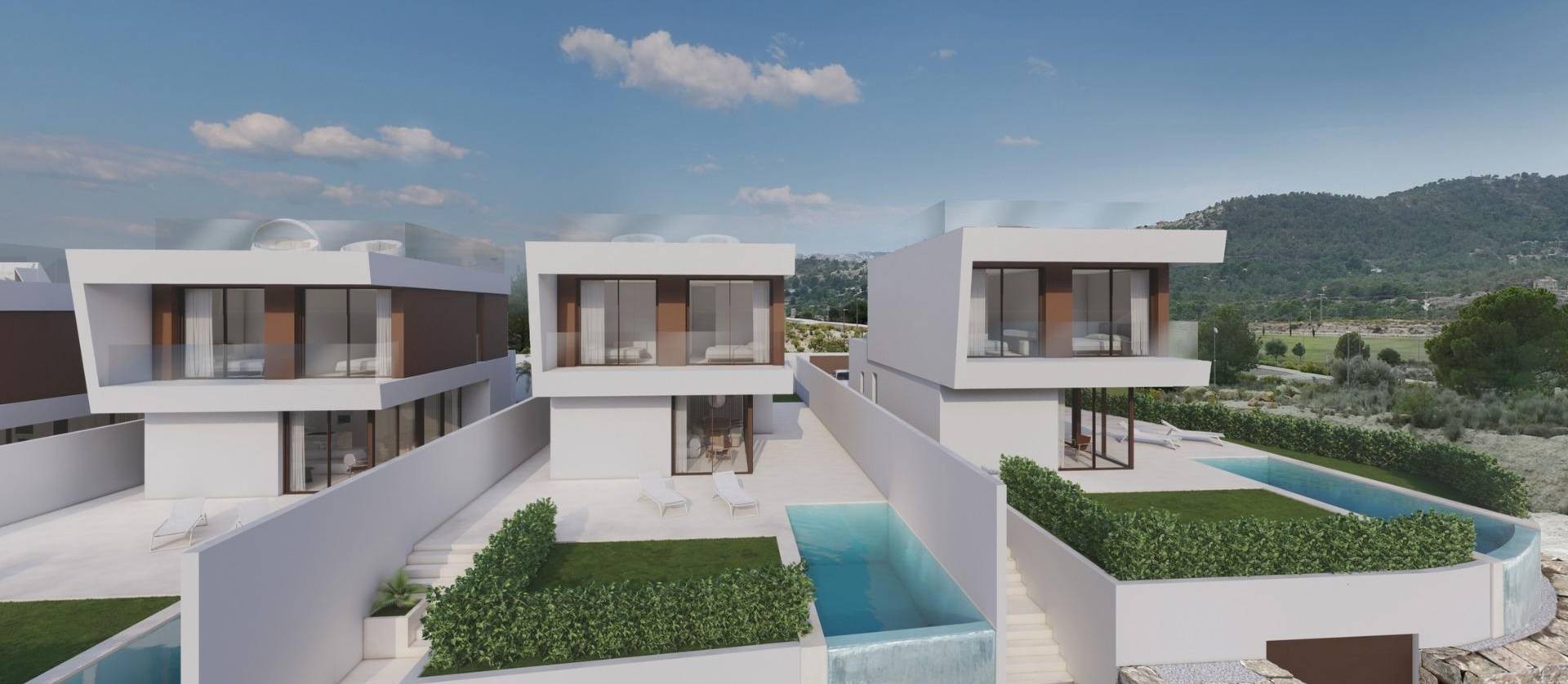 New Build - Villa - Finestrat - Golf Piug Campana