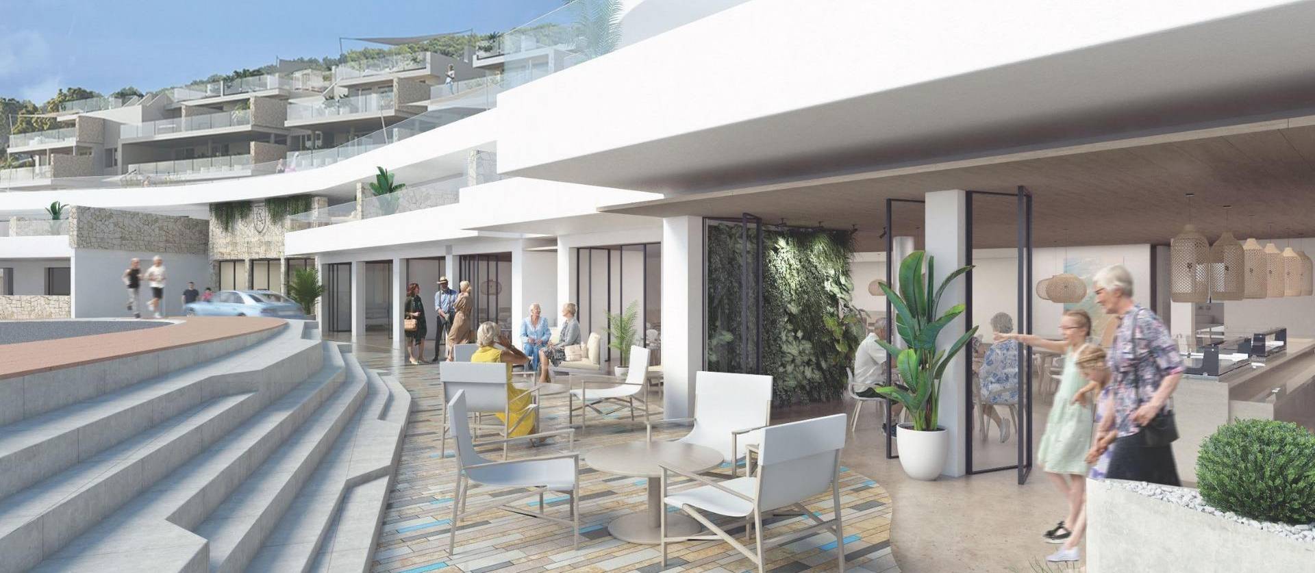 Nieuwbouw projecten - Appartment - Arenal d´en Castell - pueblo