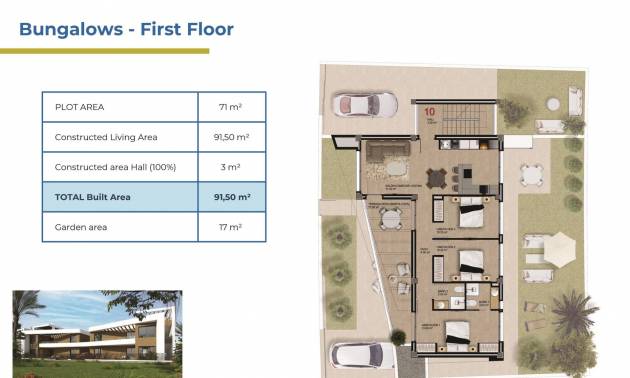 New Build - Bungalow - Orihuela Costa - Punta Prima