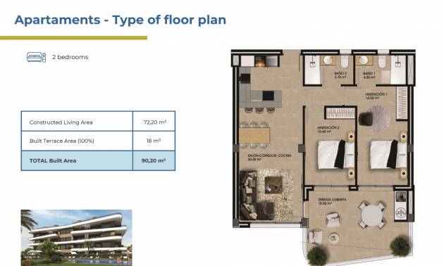 Nouvelle construction - Apartment - Orihuela Costa - Punta Prima