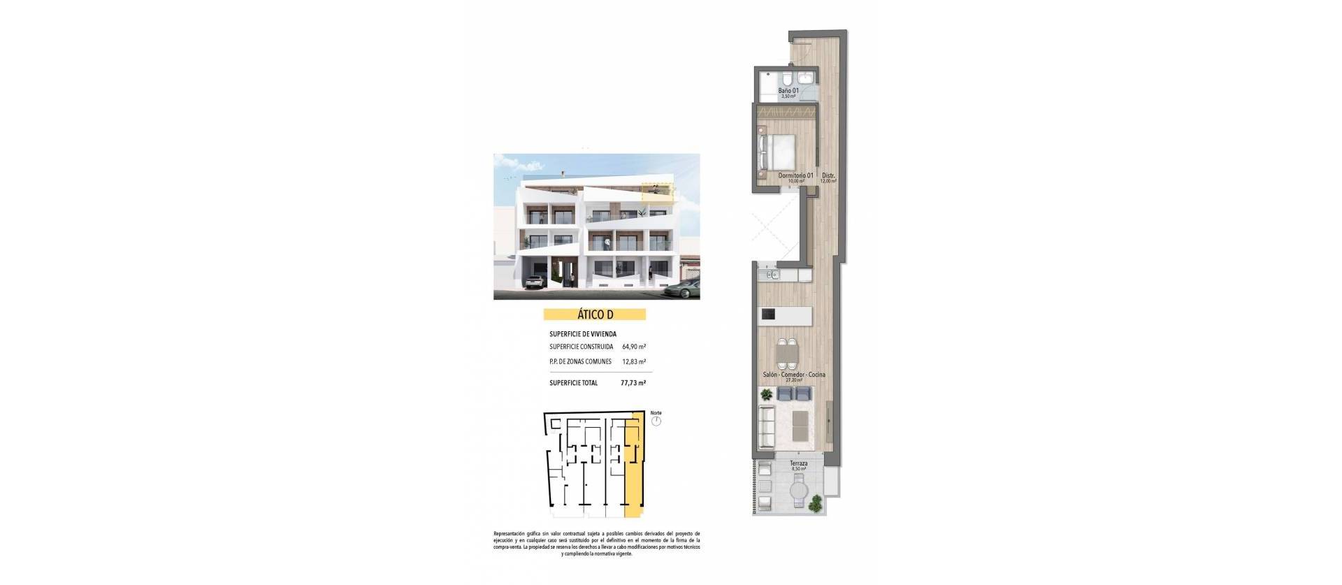 Nouvelle construction - Apartment - Torrevieja - Playa del Cura