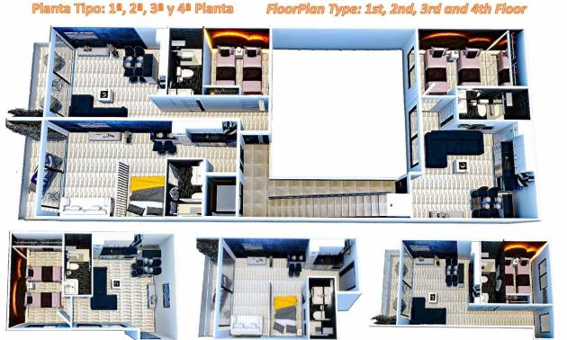 Nieuwbouw projecten - Appartment - Torrevieja - Center