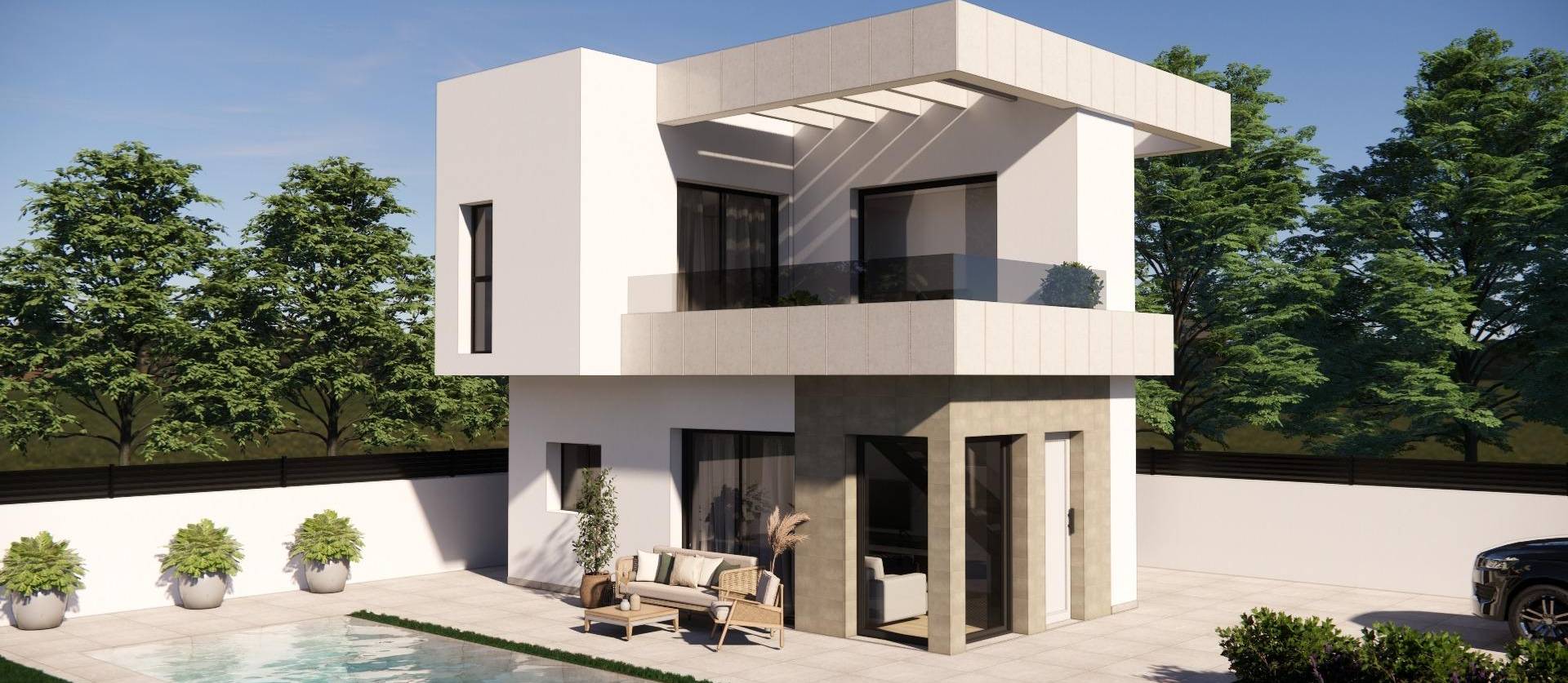 Nueva construcción  - Villa - Los Montesinos - La Herrada