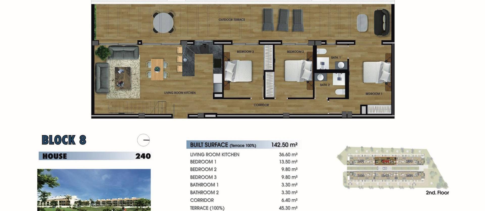 New Build - Apartment - Los Alcázares - Serena Golf