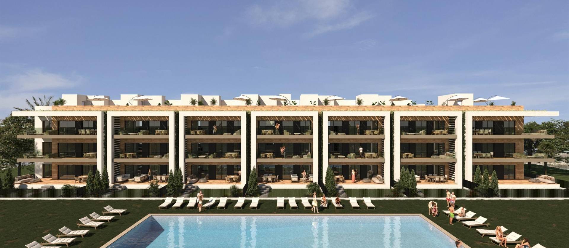 New Build - Apartment - Los Alcázares - Serena Golf