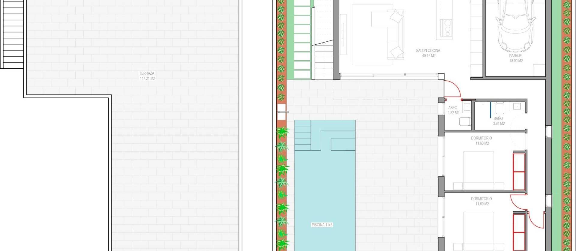 Nueva construcción  - Villa - Los Alcázares - Serena Golf