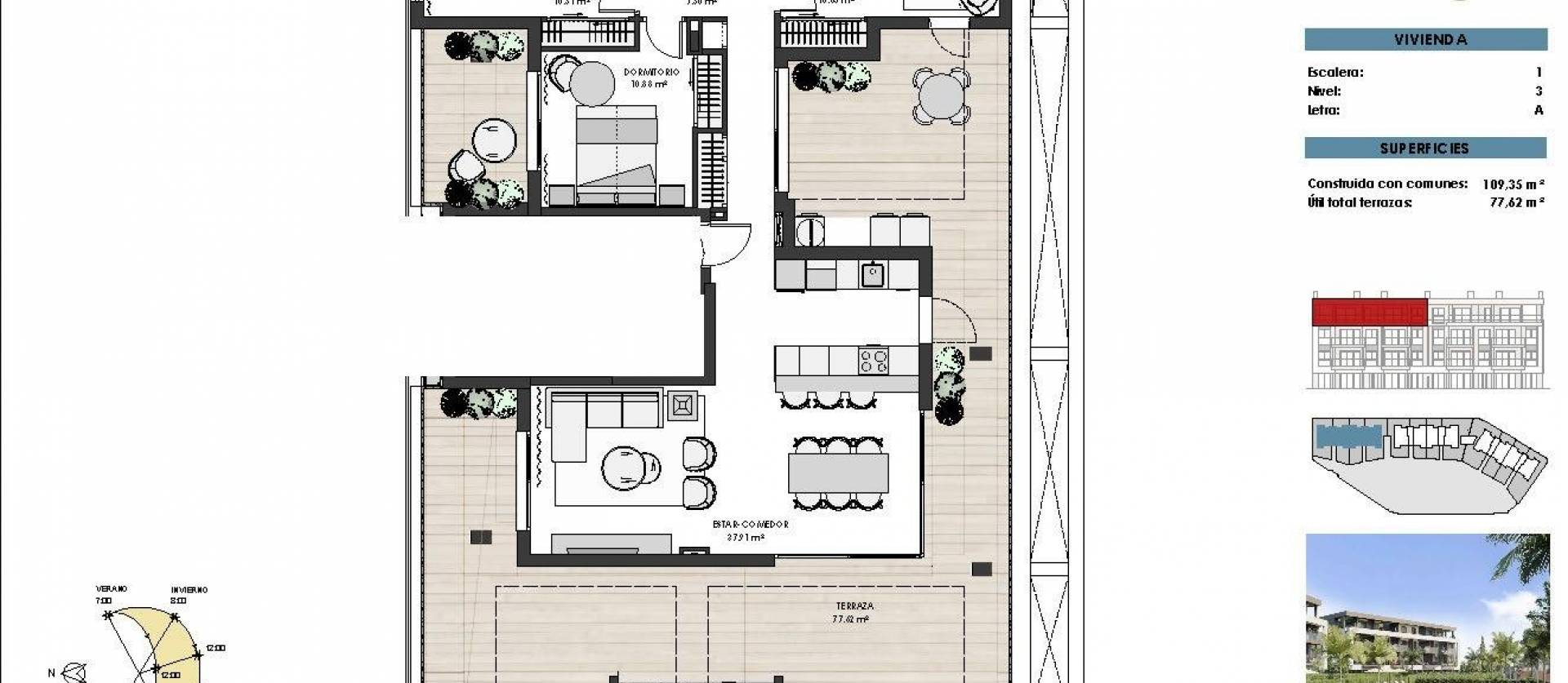 Nueva construcción  - Apartment - Torre Pacheco - Santa Rosalía