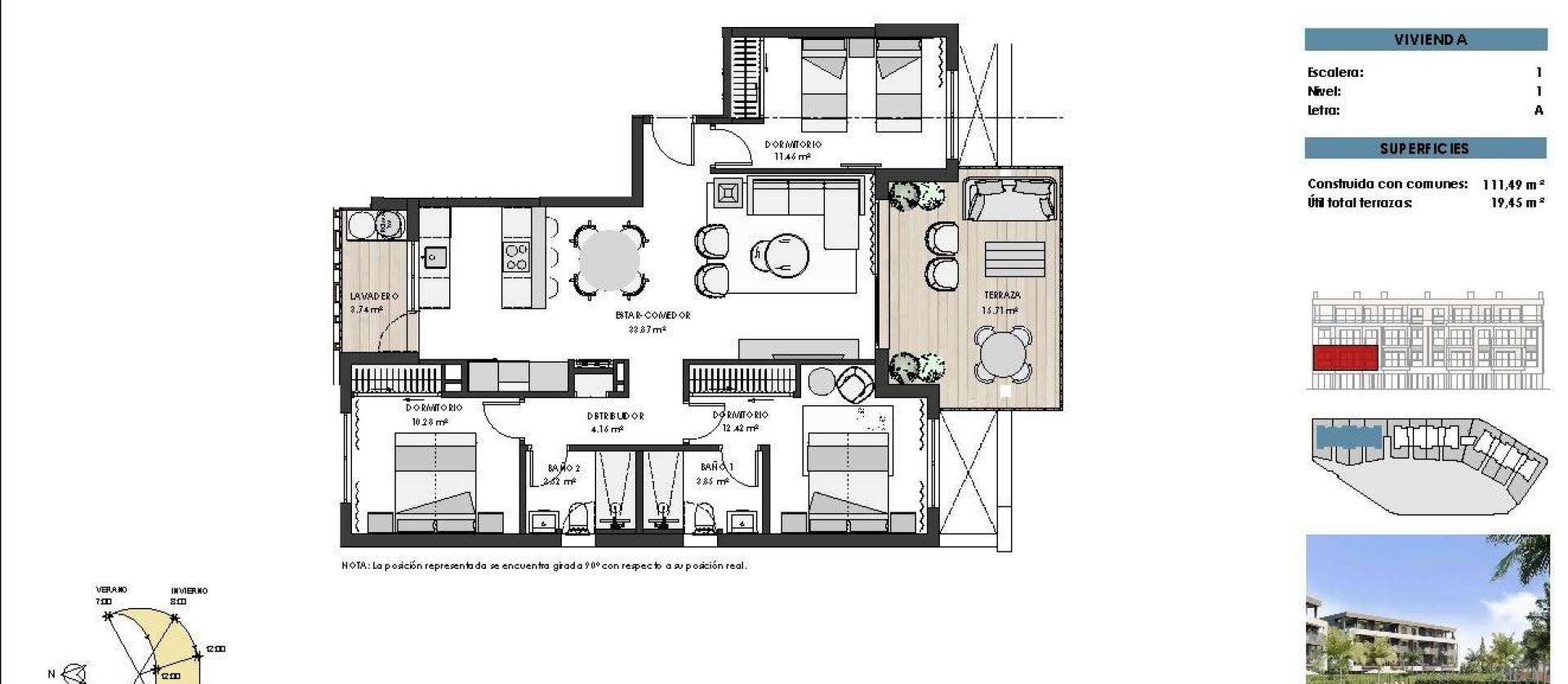 Nueva construcción  - Apartment - Torre Pacheco - Santa Rosalía