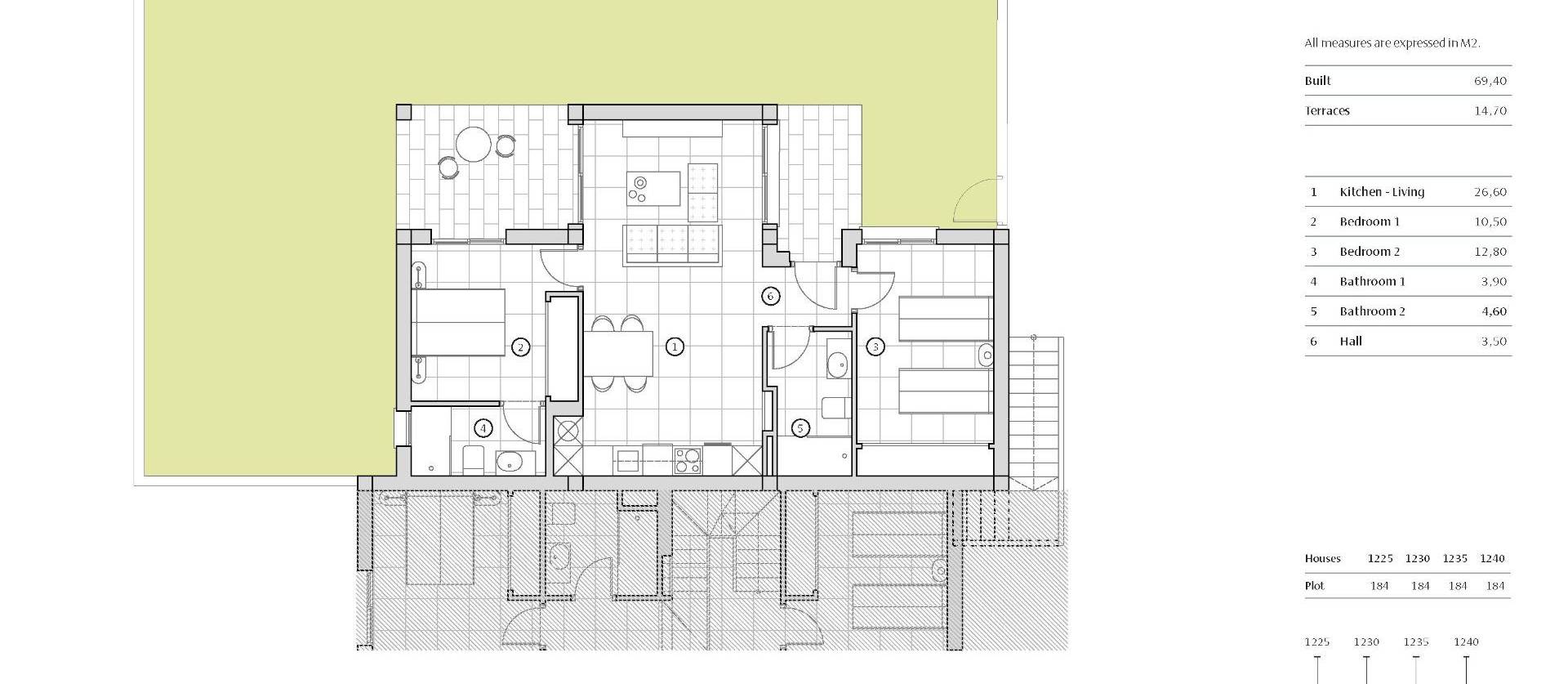 Nueva construcción  - Bungalow - Algorfa - La Finca Golf