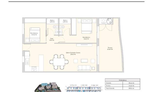 New Build - Apartment - Finestrat - Puig Campana Golf