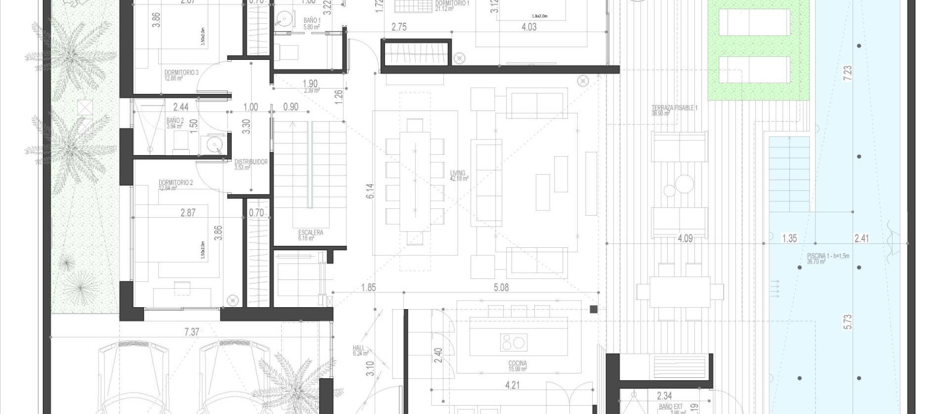 Nouvelle construction - Villa - Torre Pacheco - Santa Rosalía