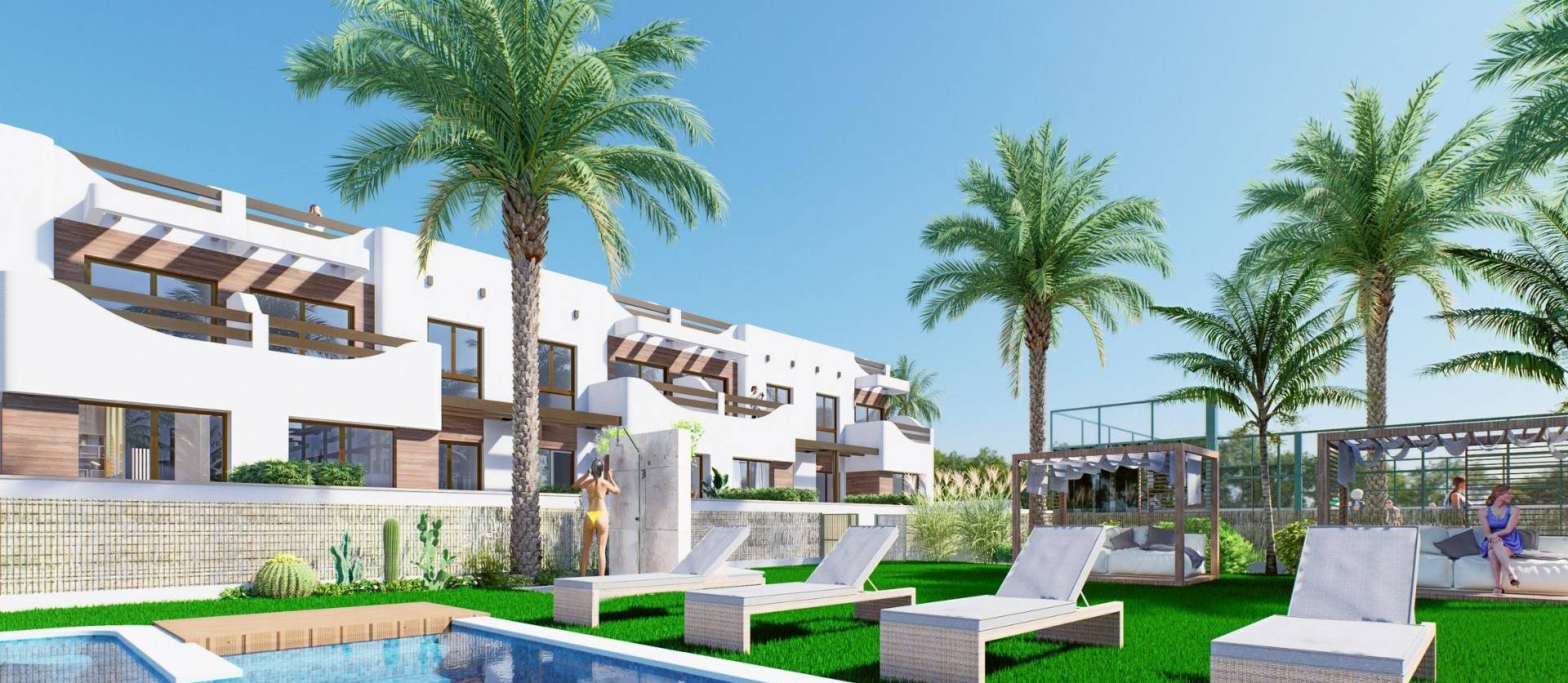 Nieuwbouw projecten - Bungalow - Pilar de la Horadada - Playa de las Higuericas