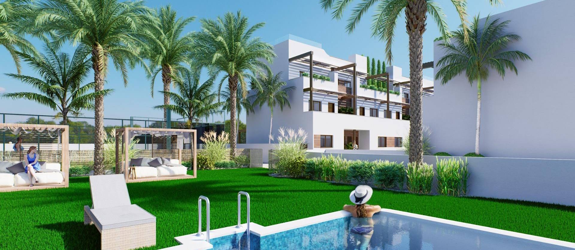 Nieuwbouw projecten - Bungalow - Pilar de la Horadada - Playa de las Higuericas