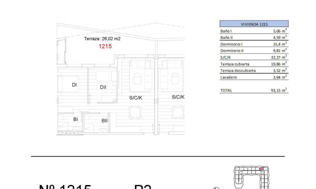 Nieuwbouw projecten - Appartment - San Miguel de Salinas - Pueblo