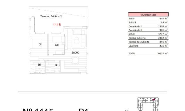 Nieuwbouw projecten - Appartment - San Miguel de Salinas - Pueblo