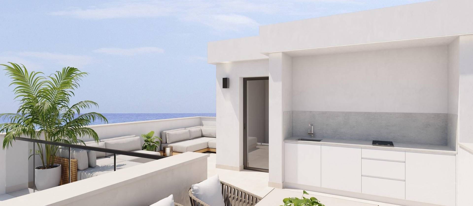 Nieuwbouw projecten - Villa - Los Alcázares - Playa la Atascadera