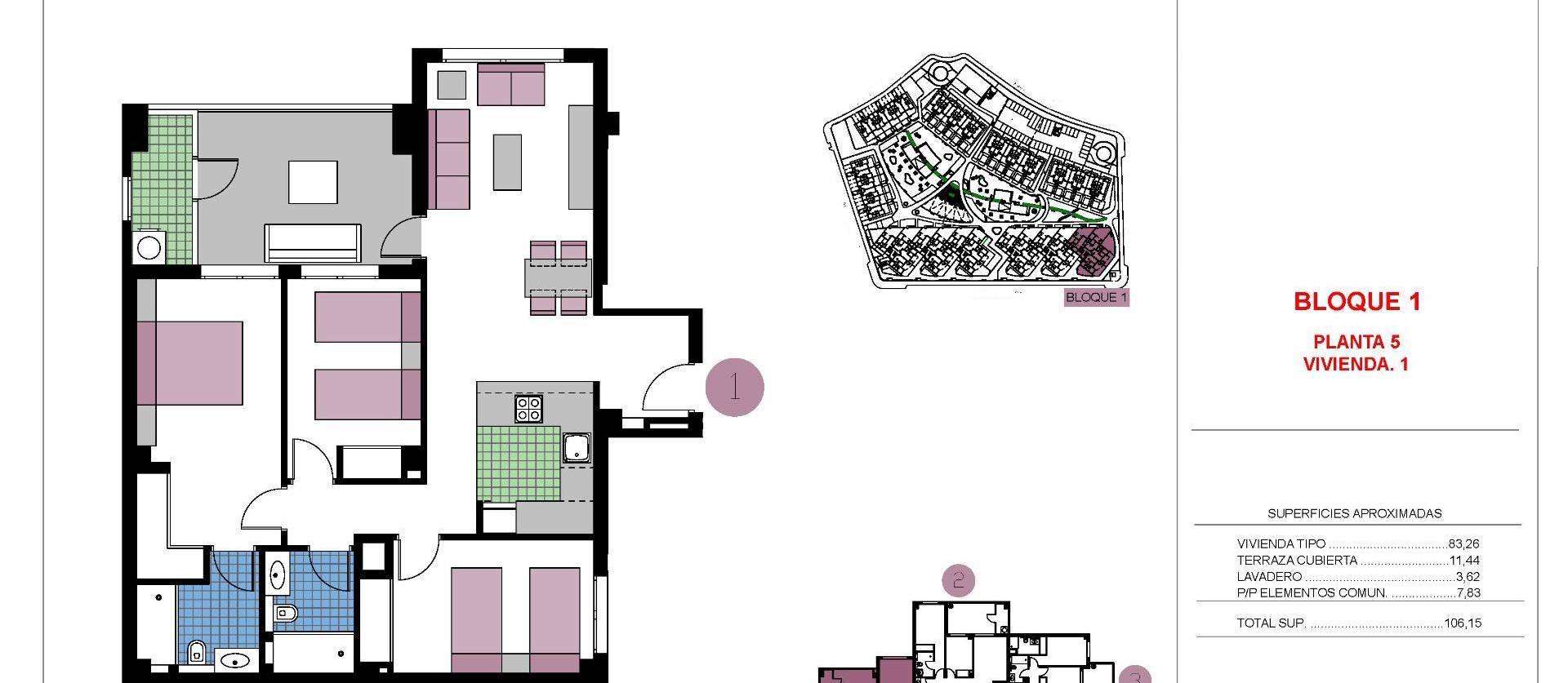 Nieuwbouw projecten - Appartment - Pilar de la Horadada - Mil Palmeras