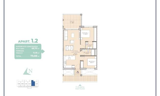 Nieuwbouw projecten - Appartment - Los Alcázares - Serena Golf