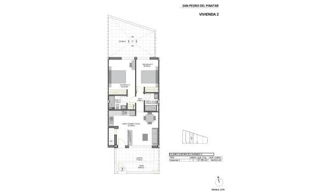 Nieuwbouw projecten - Bungalow - San Pedro del Pinatar - Los Cuarteros