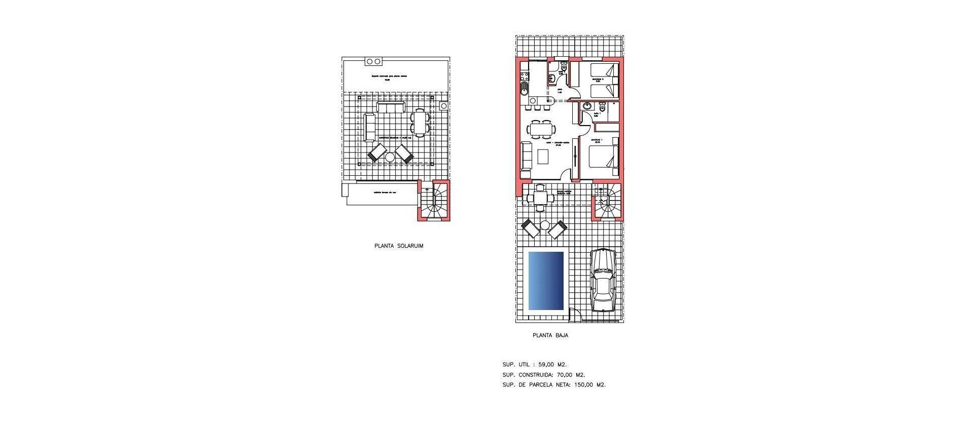 New Build - Townhouse - Fuente Alamo - La Pinilla