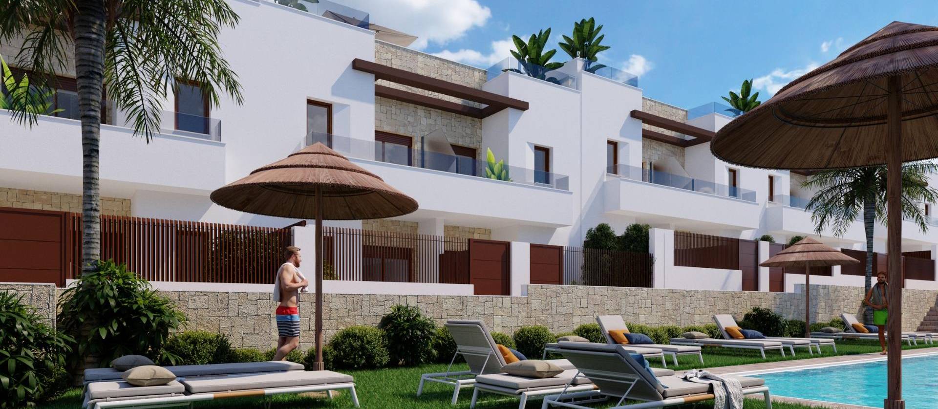 Nieuwbouw projecten - Herenhuis - Orihuela - Vistabella Golf