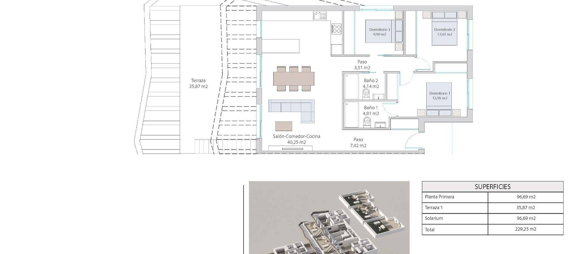 New Build - Bungalow - Finestrat - Balcón de finestrat