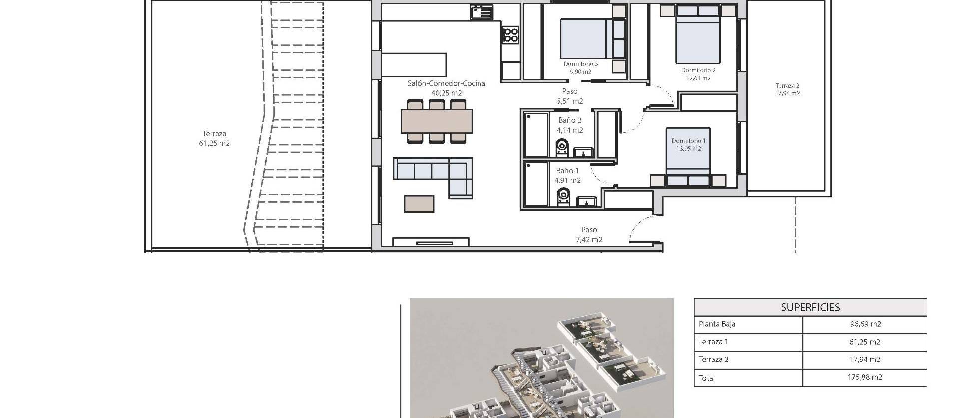 New Build - Bungalow - Finestrat - Balcón de finestrat