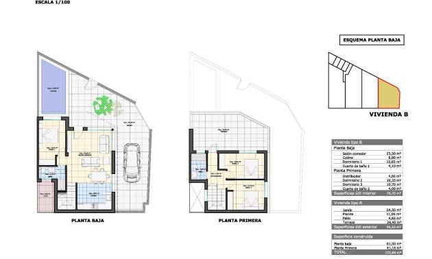 Nouvelle construction - Maison de ville - Pilar de la Horadada - pueblo