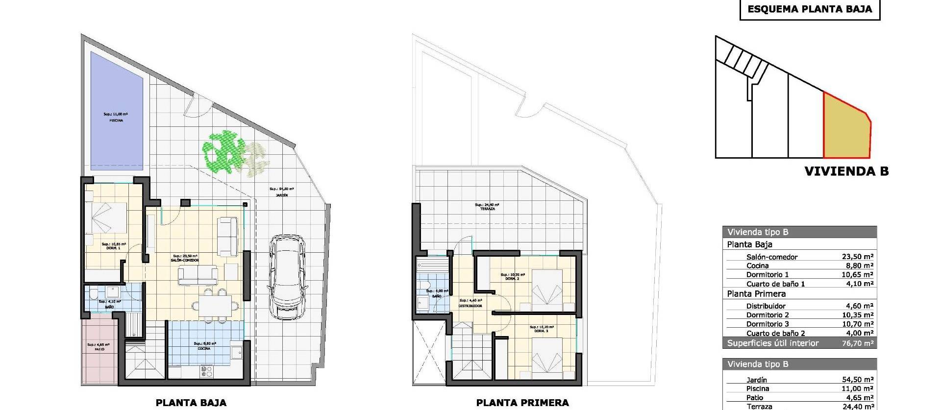 New Build - Townhouse - Pilar de la Horadada - pueblo