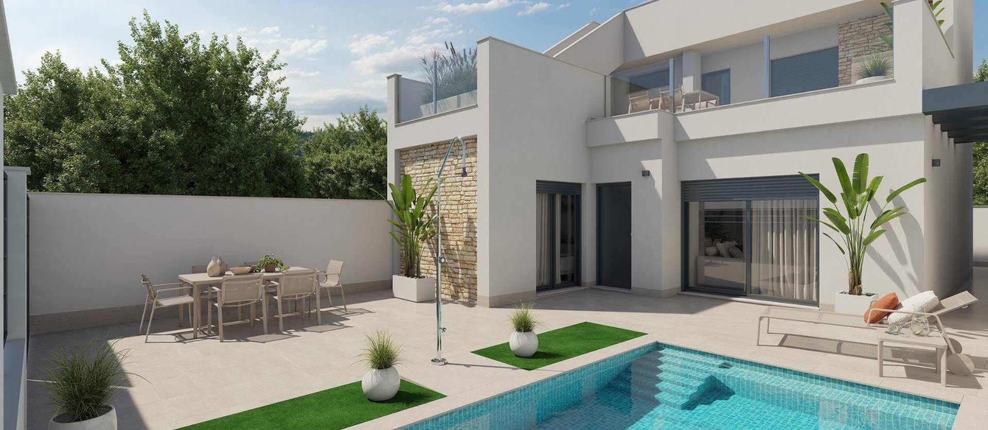 Nieuwbouw projecten - Villa - San Javier - Roda Golf