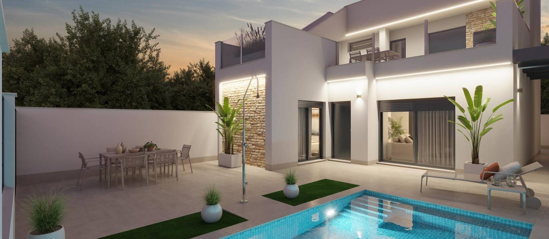 Nouvelle construction - Villa - San Javier - Roda Golf