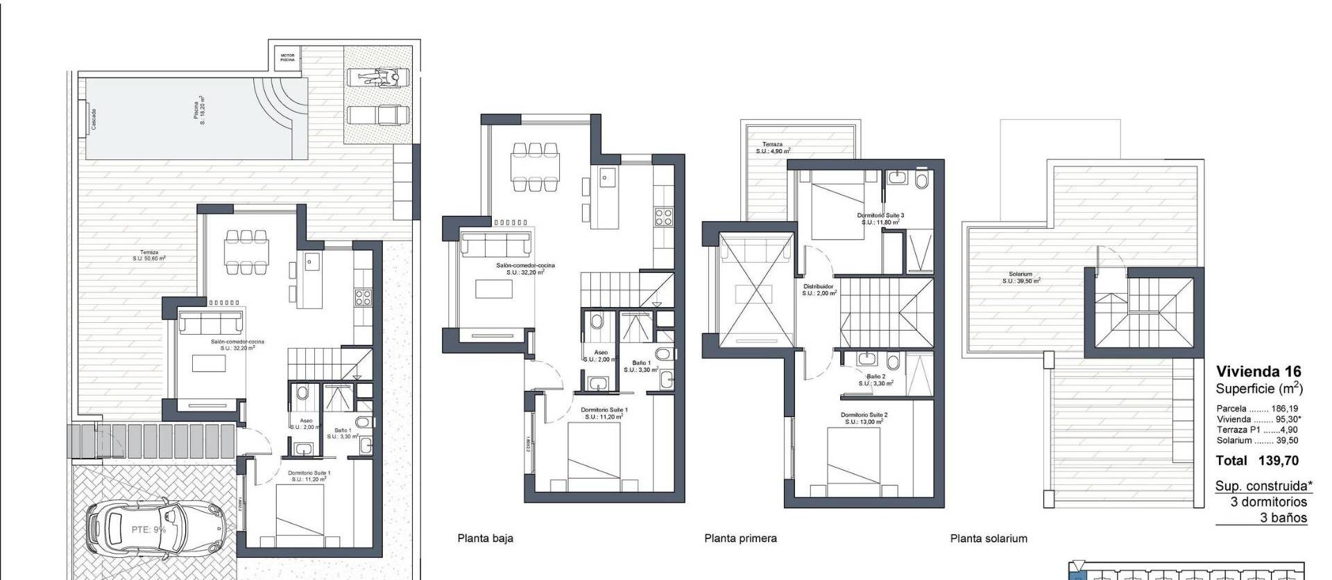 Nueva construcción  - Villa - Rojales - Lo Marabú