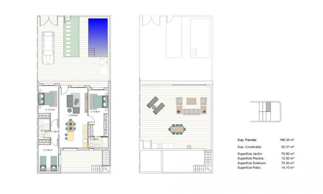 Nouvelle construction - Maison de ville - San Javier - Parque del doce