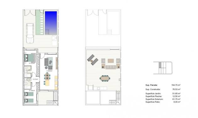 Nouvelle construction - Maison de ville - San Javier - Parque del doce