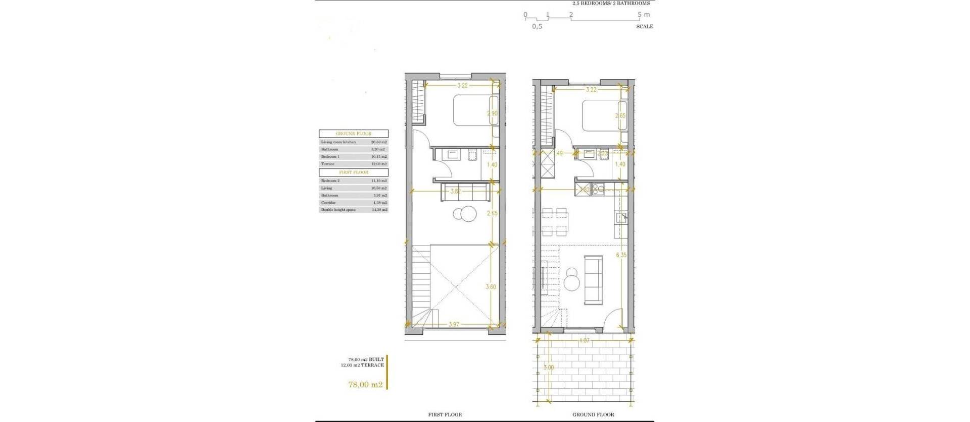 New Build - Townhouse - Orihuela Costa - PAU 26