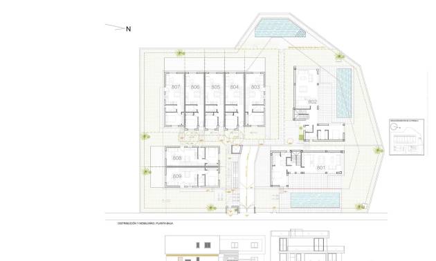 Nieuwbouw projecten - Herenhuis - Orihuela Costa - PAU 26