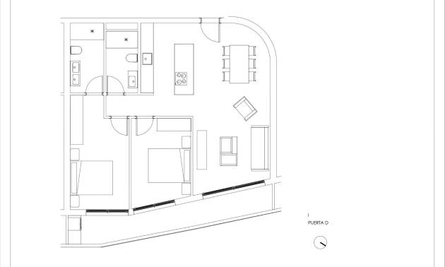 Nieuwbouw projecten - Appartment - Calpe - Arenal Bol