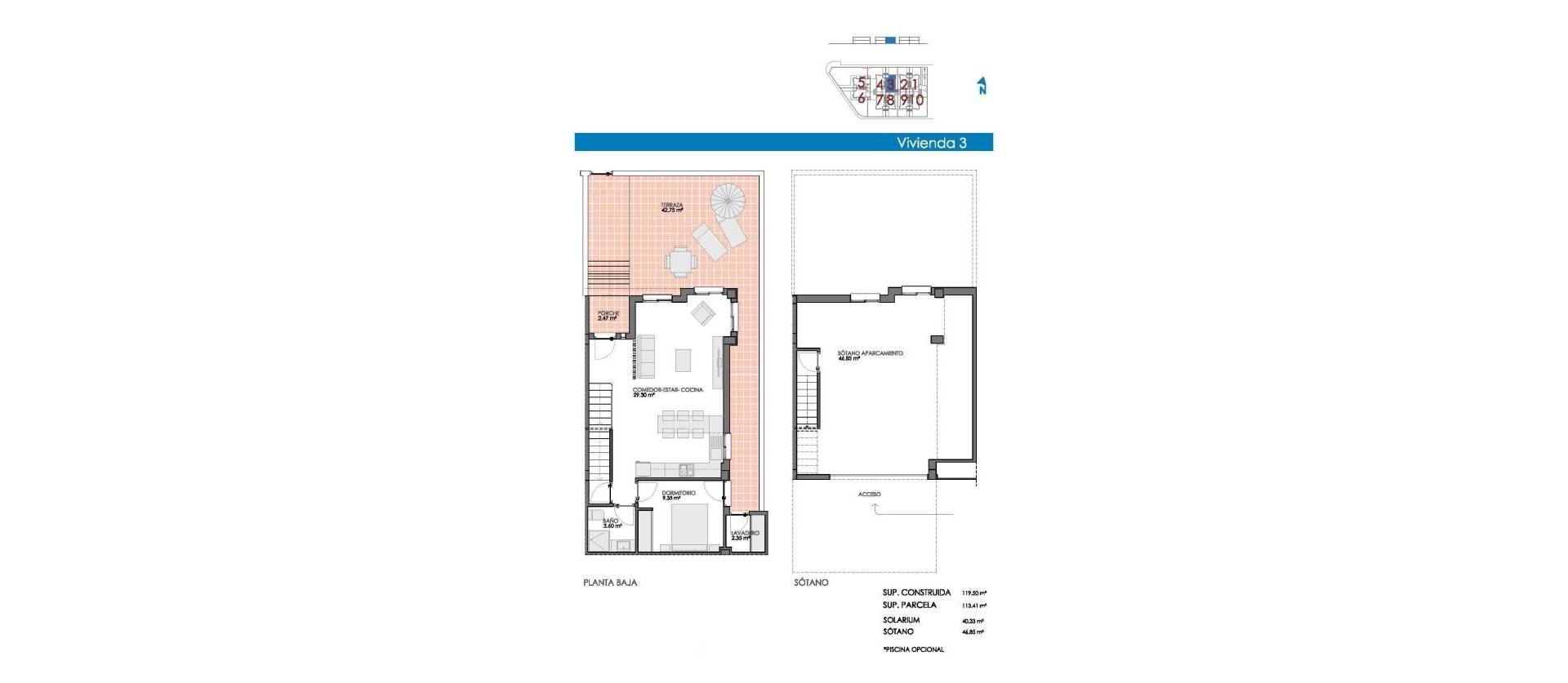 Nieuwbouw projecten - Halfvrijstaand - Bigastro - pueblo