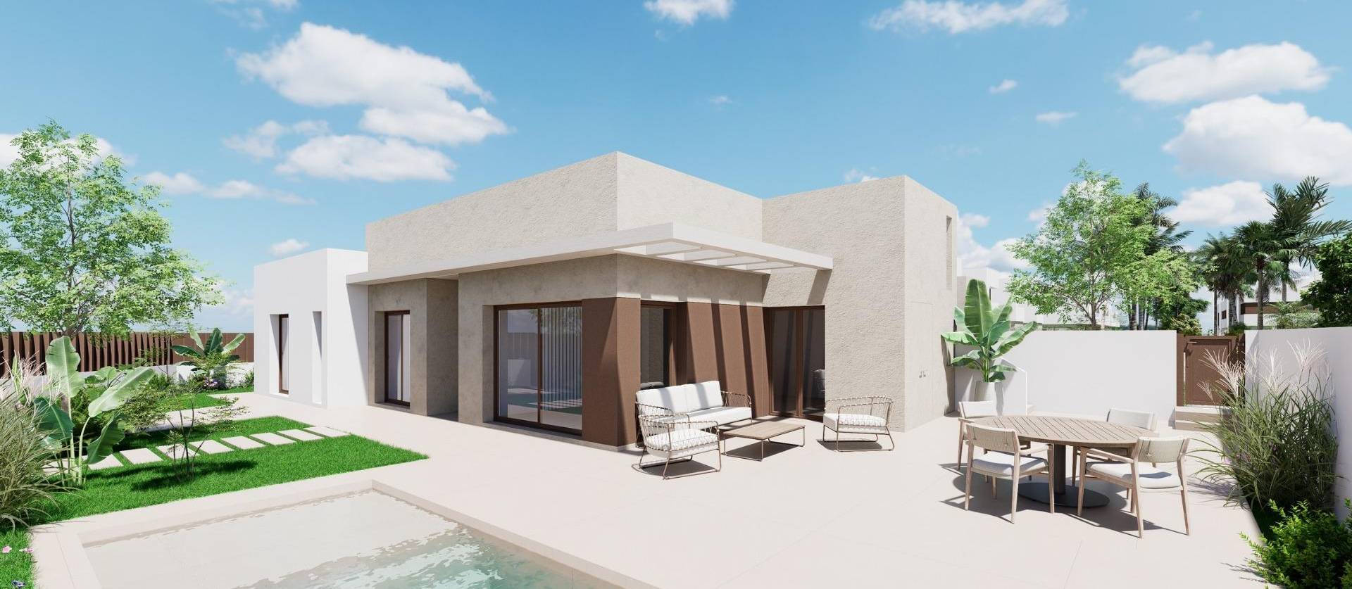 Nieuwbouw projecten - Villa - Los Alcázares - Serena Golf